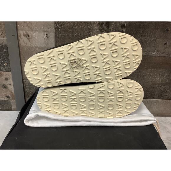 AKID Boys Size 1 Black Leather Jasper Ankle Boots Lace Up Casual Comfort LB14-4 - Picture 6 of 7